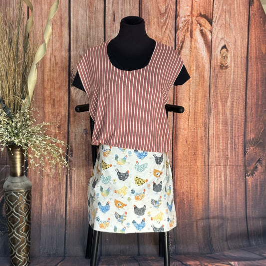 “Count Your Chickens” Apron Set