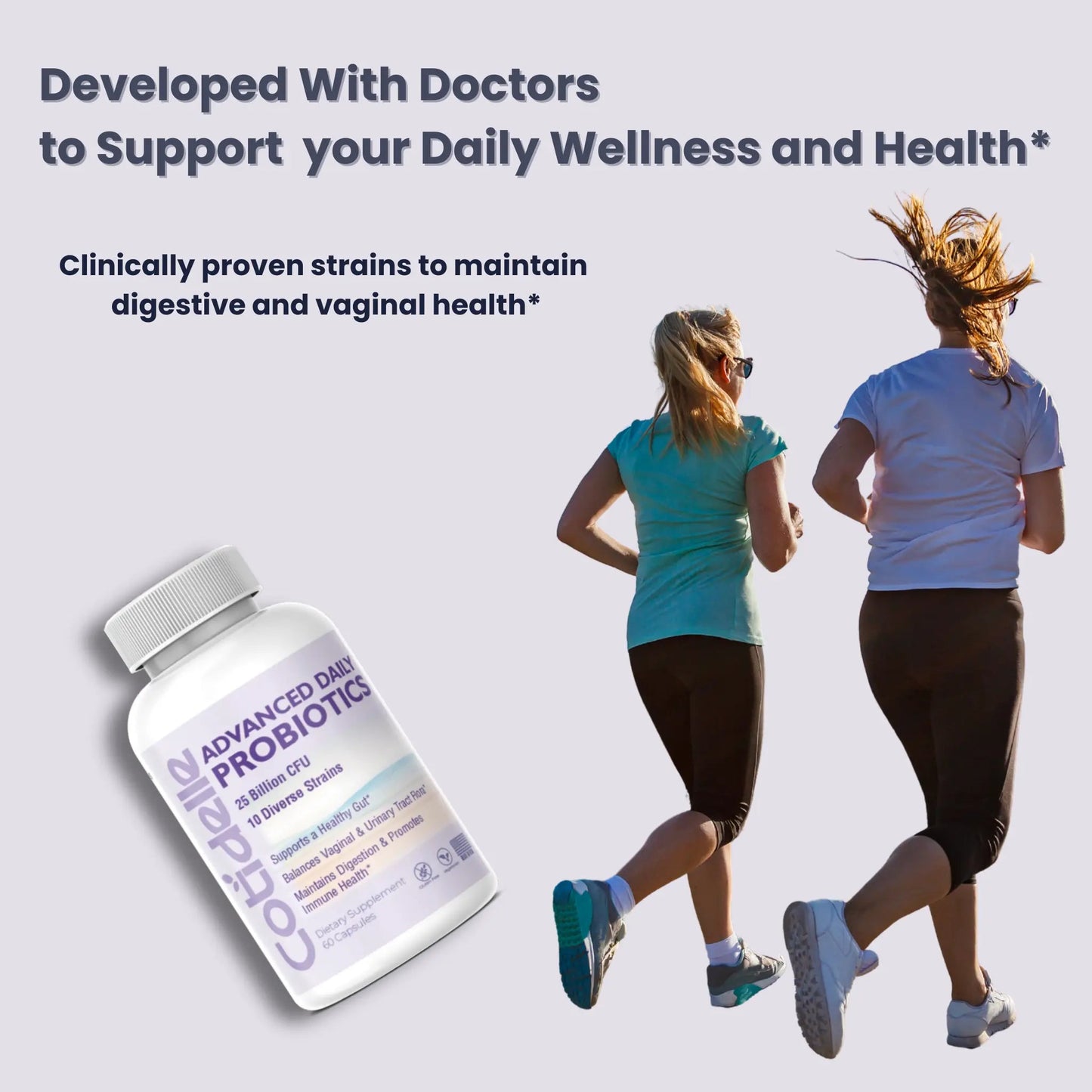 Advanced Women’s Probiotic for Gut Health, Vaginal Microbiome, UTI & Immunity Support
