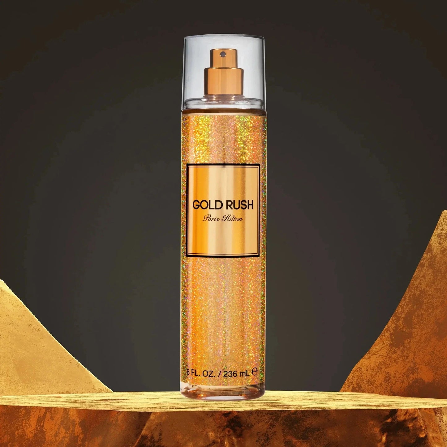 Gold Rush By Paris Hilton For Women 8.0oz Body Mist Spray