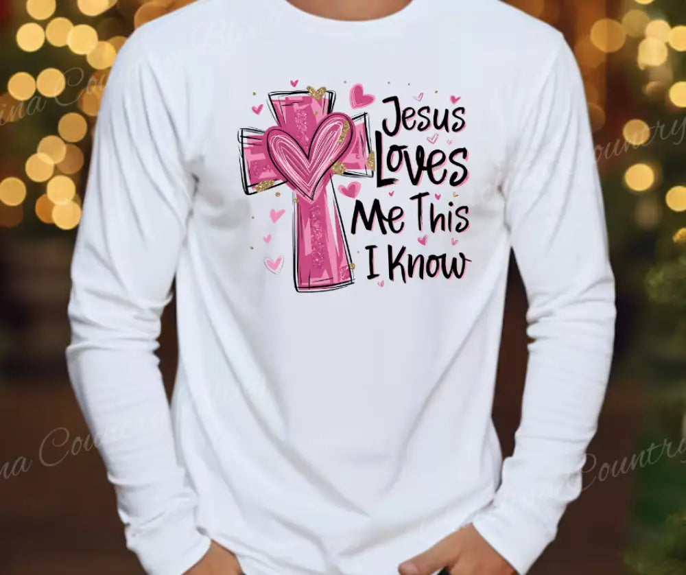 Jesus Loves Me – White