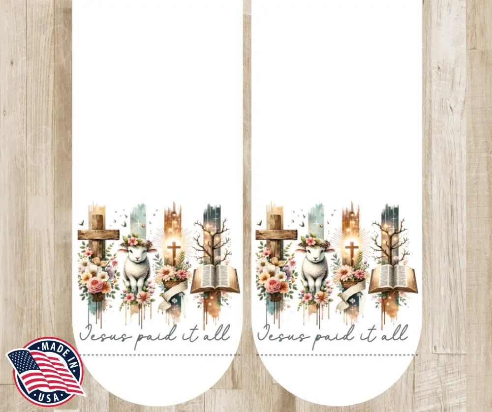 Jesus Paid It All – White