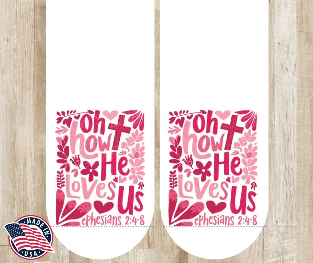 Oh How He Loves Us – Pink