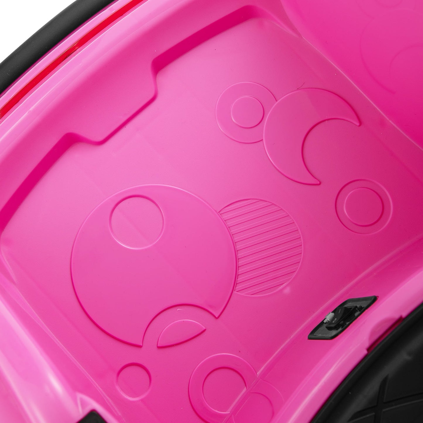 12V Electric Kids Ride on Bumper Car Battery Powered Bumping Car with Remote Control-Pink