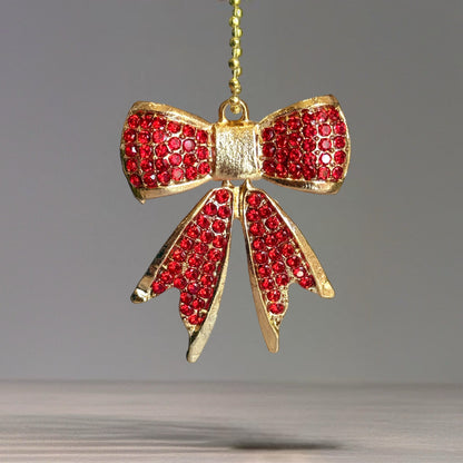 Bling Bow Deluxe Charm - Tumbler Handle Charm