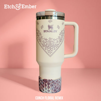 Conch Floral Remix WAFFLE Tumbler Boot