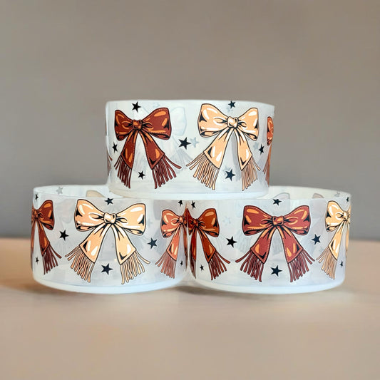 Cowgirl Bows Tumbler Boot