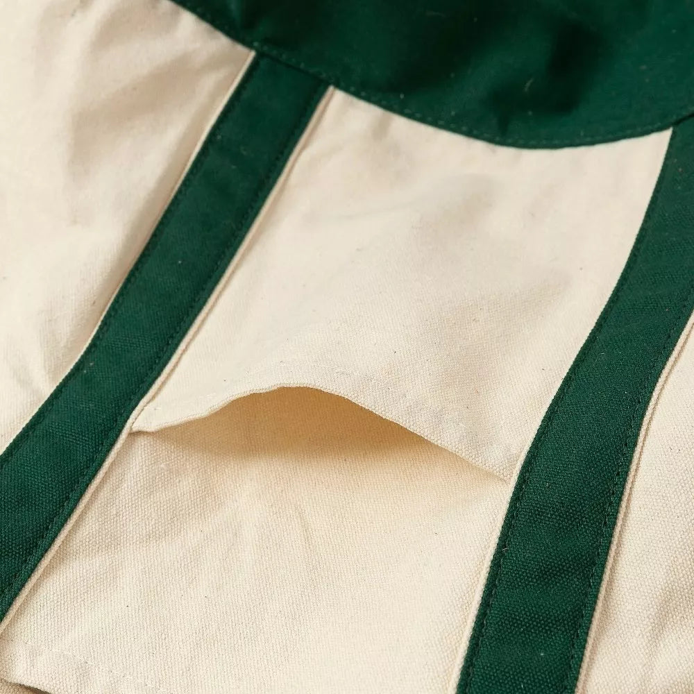 Green Trim Tote Bag