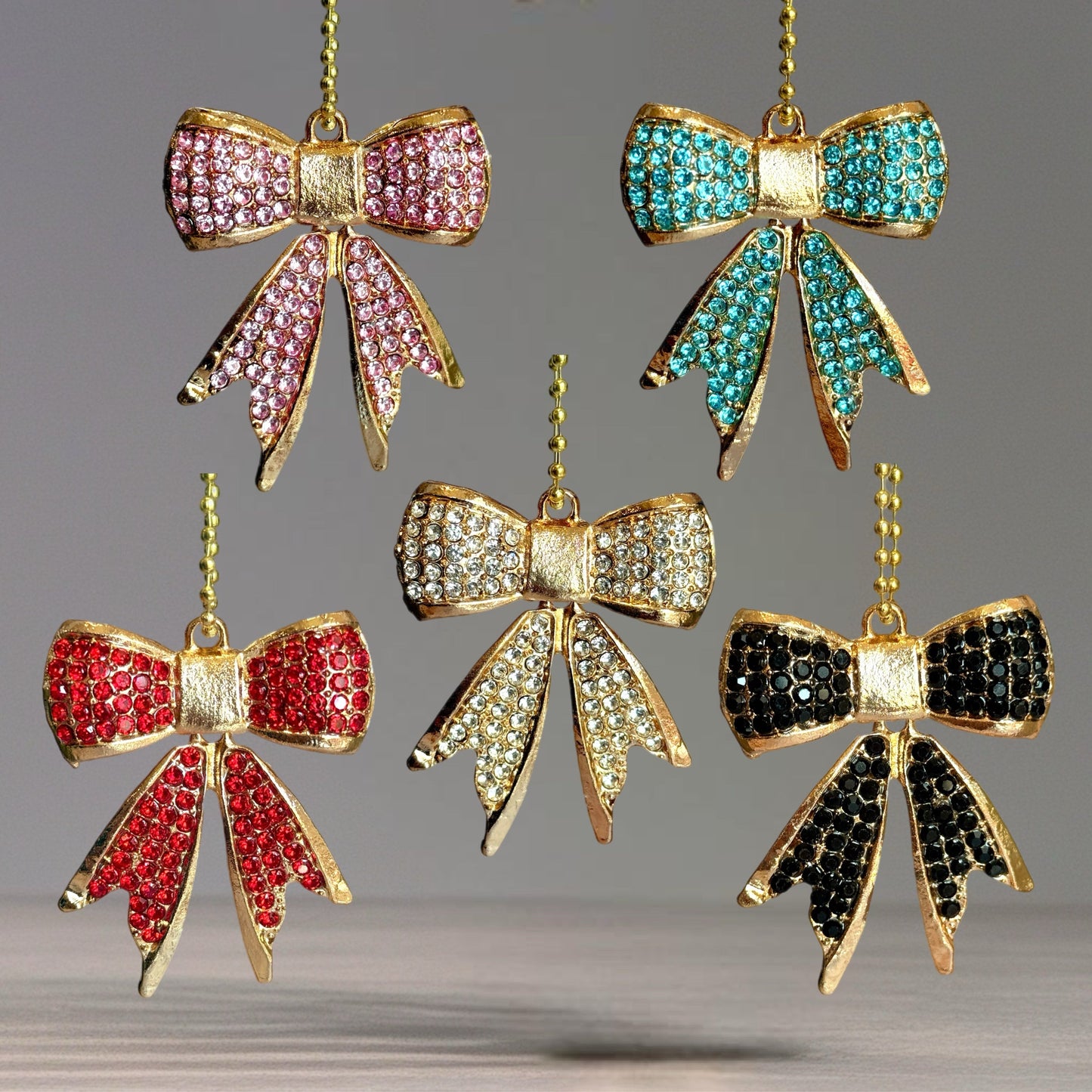 Bling Bow Deluxe Charm - Tumbler Handle Charm