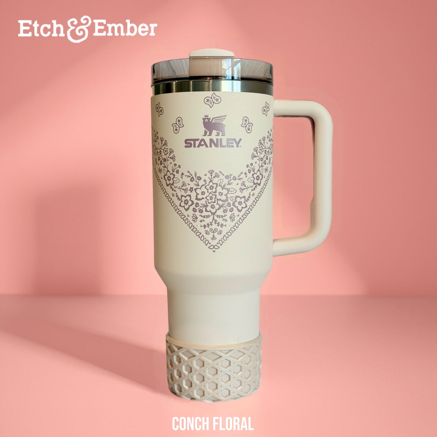 Conch Floral WAFFLE Tumbler Boot