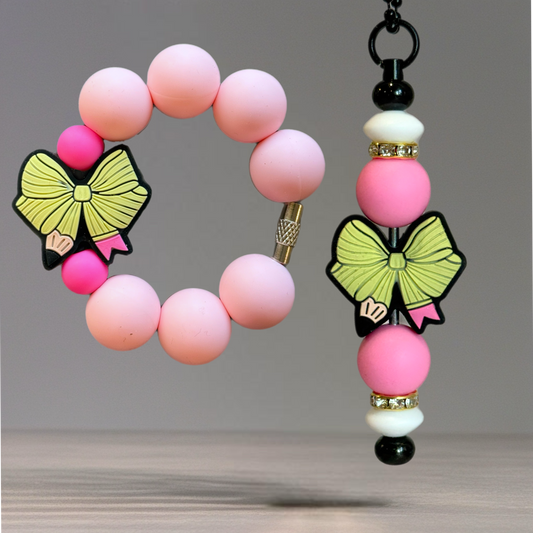 Coquette Pencil Charm - Tumbler Handle Charm