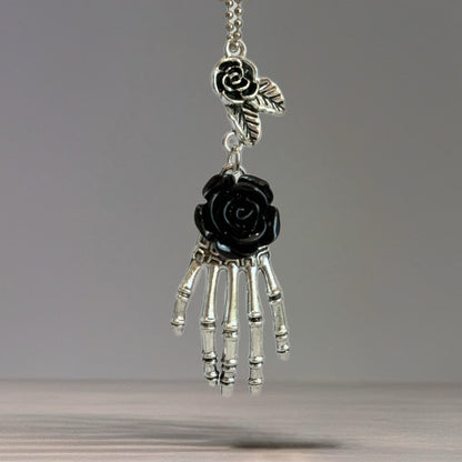 Deadly Damask Skeleton Charm - Tumbler Handle Charm