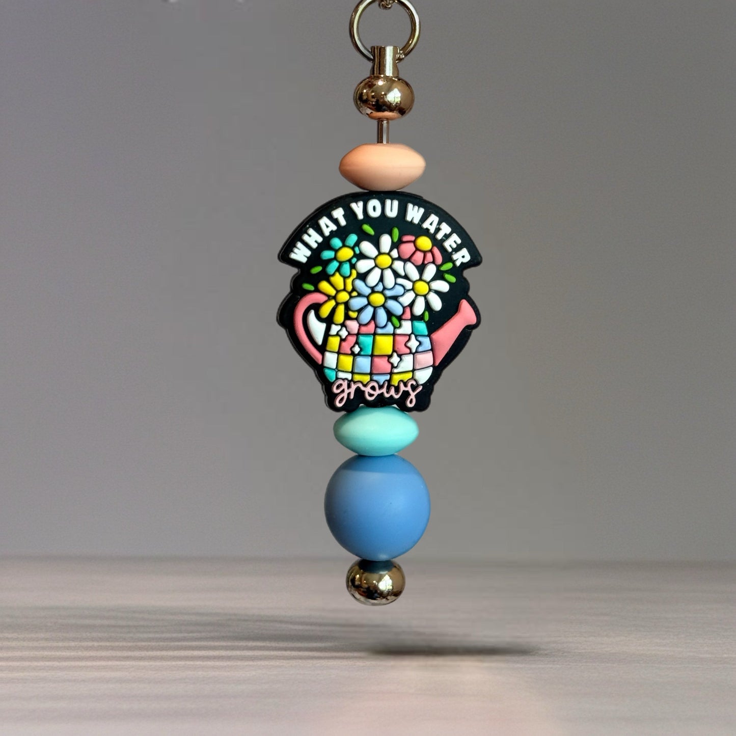 What you Water Grows Handle Bracelet - Tumbler Handle Charm