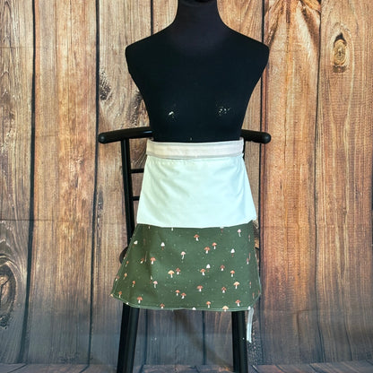 “Mushroom Mountains” Tshirt Apron SET