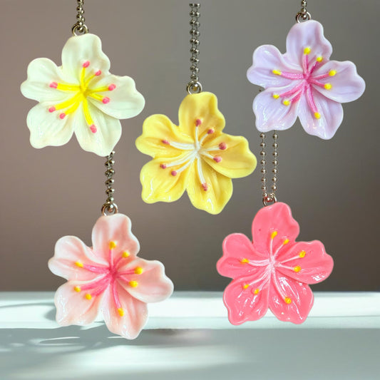 Hibiscus Charms - Tumbler Handle Charm