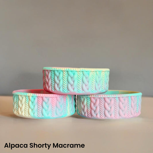 Alpaca Shorty Macrame Tumbler Boot