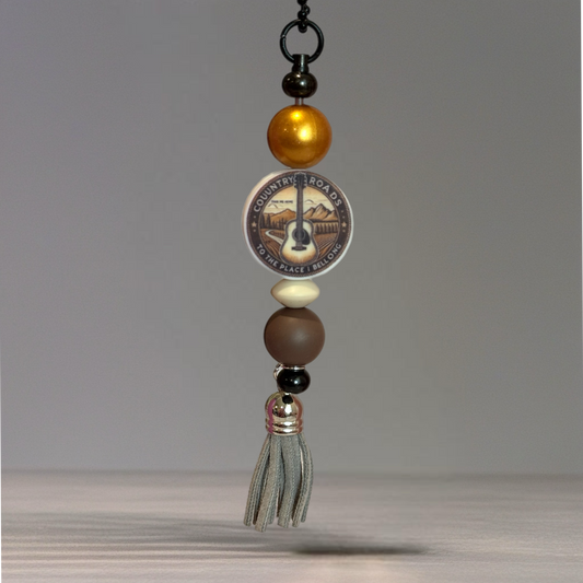 Country Roads Bar Charm - Tumbler Handle Charm