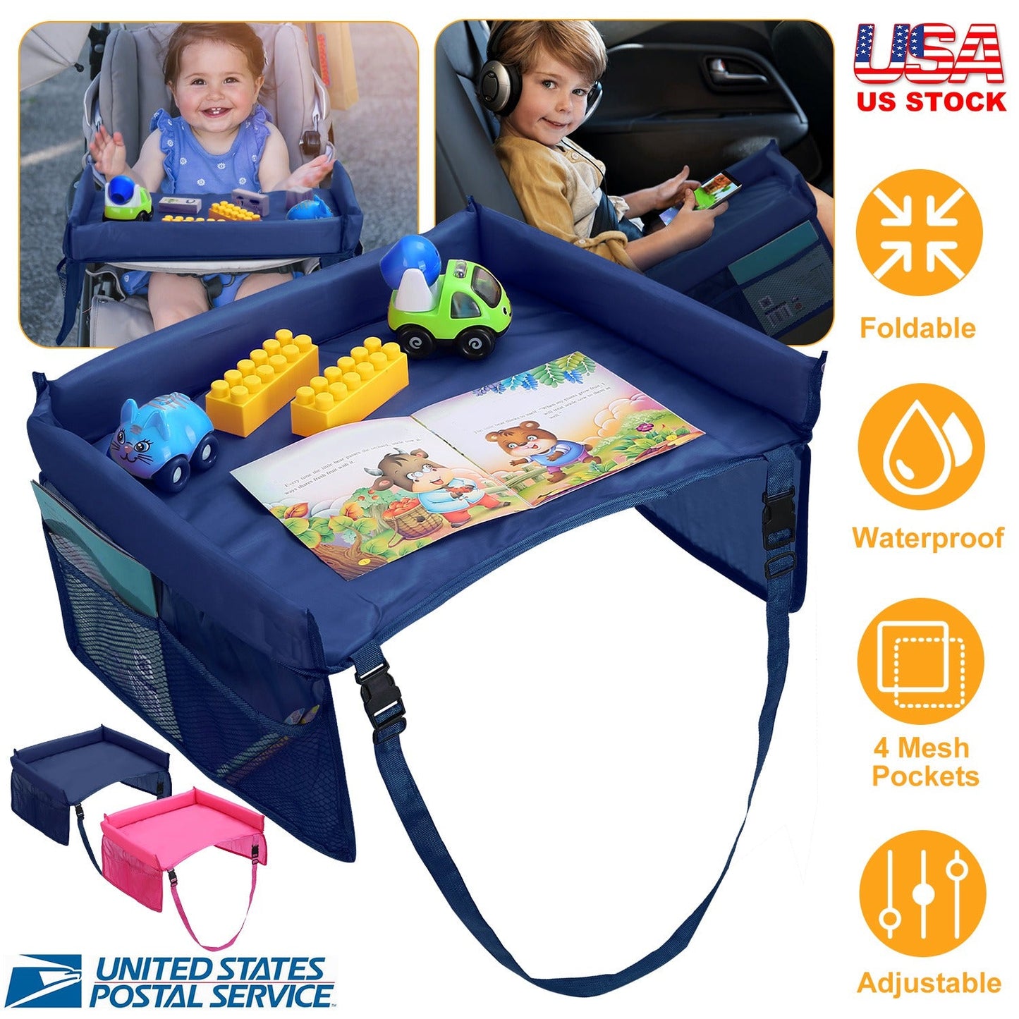 GBruno Kids Safety Travel Tray