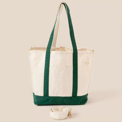 Green Trim Tote Bag
