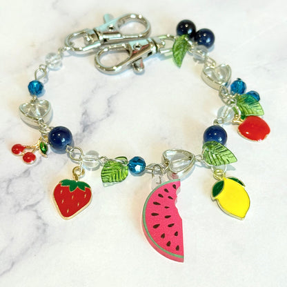 Fruity Deluxe Tumbler Charm Necklace