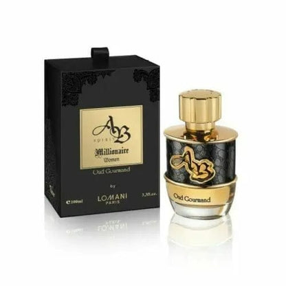 AB Spirit Millionaire Oud Gourmand By Lomani For Men 3.3oz EDP Spray