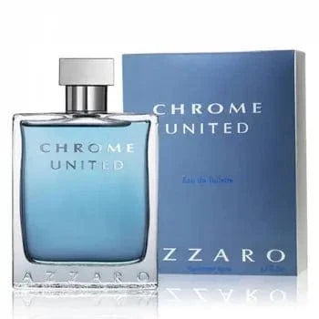Azzaro Chrome United For Men 3.4 oz Eau De Toilette Spra