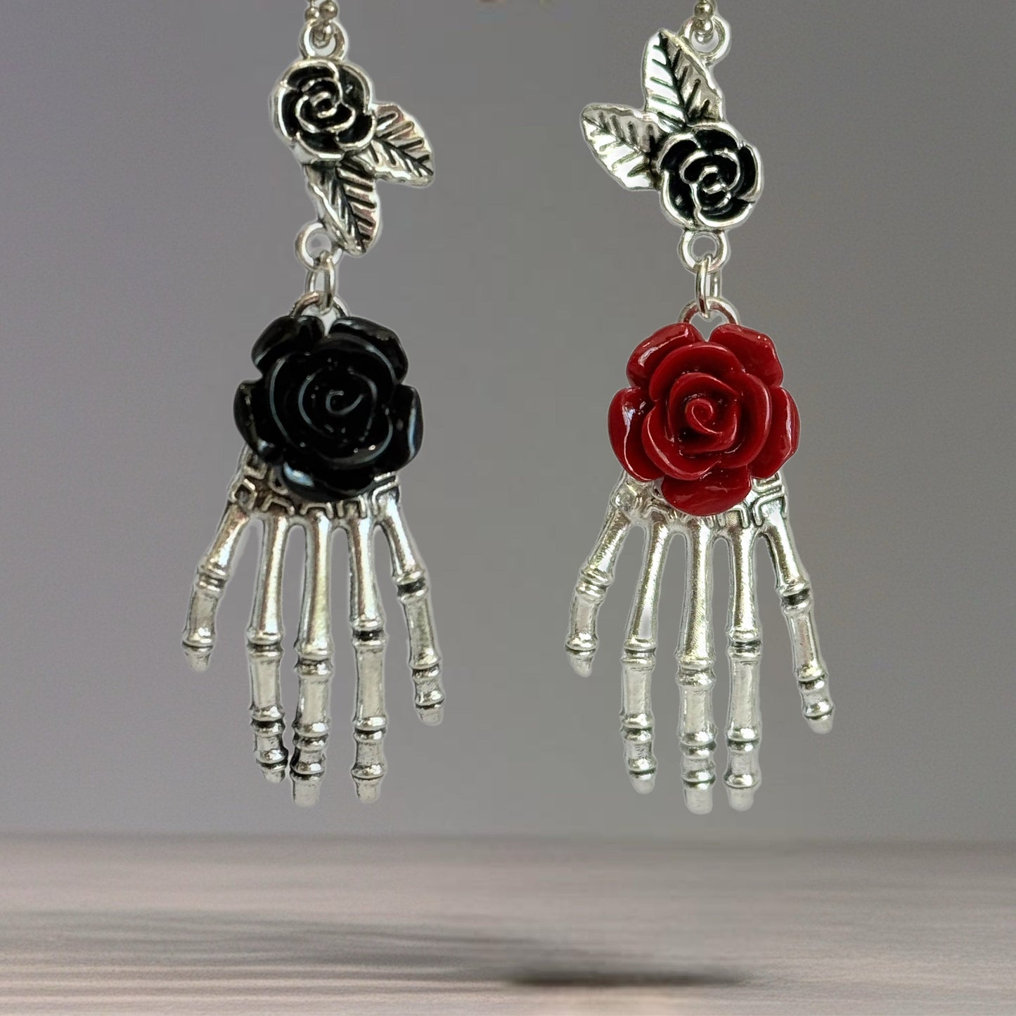 Deadly Damask Skeleton Charm - Tumbler Handle Charm