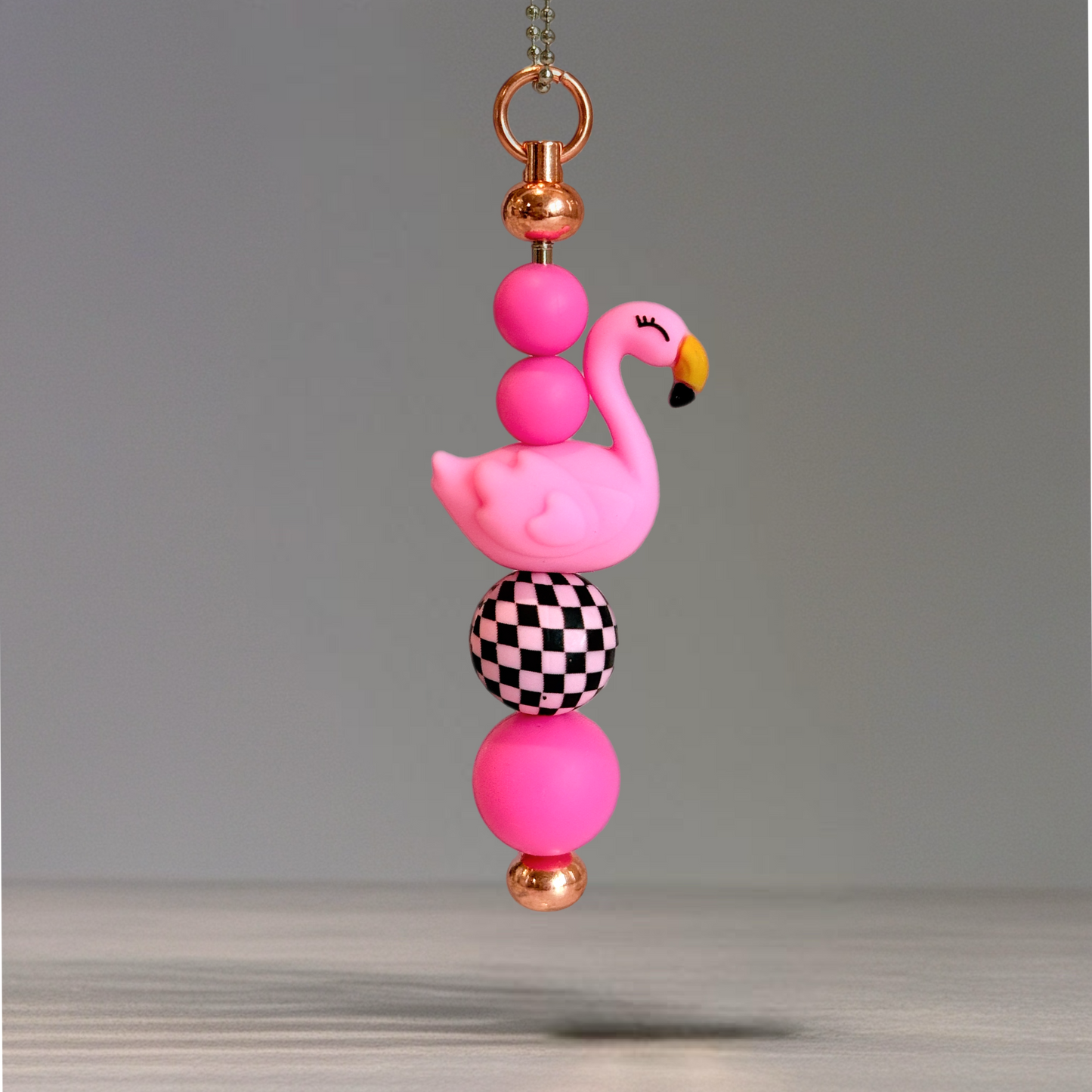 Flamingo Bar Charm - Tumbler Handle Charm