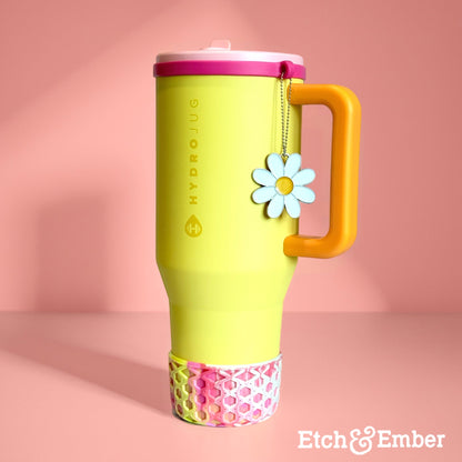 Daisy Charm - Tumbler Handle Charm