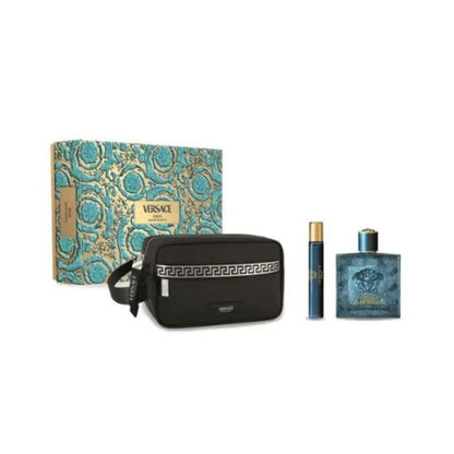 Eros By Versace For Men 3Pcs Set EDT Spray