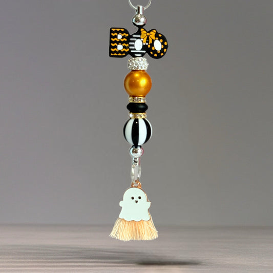 Boo Ghost Bar Charm - Tumbler Handle Charm