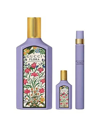 Flora Gorgeous Magnolia By Gucci For Women 3Pcs Set EDP Spray