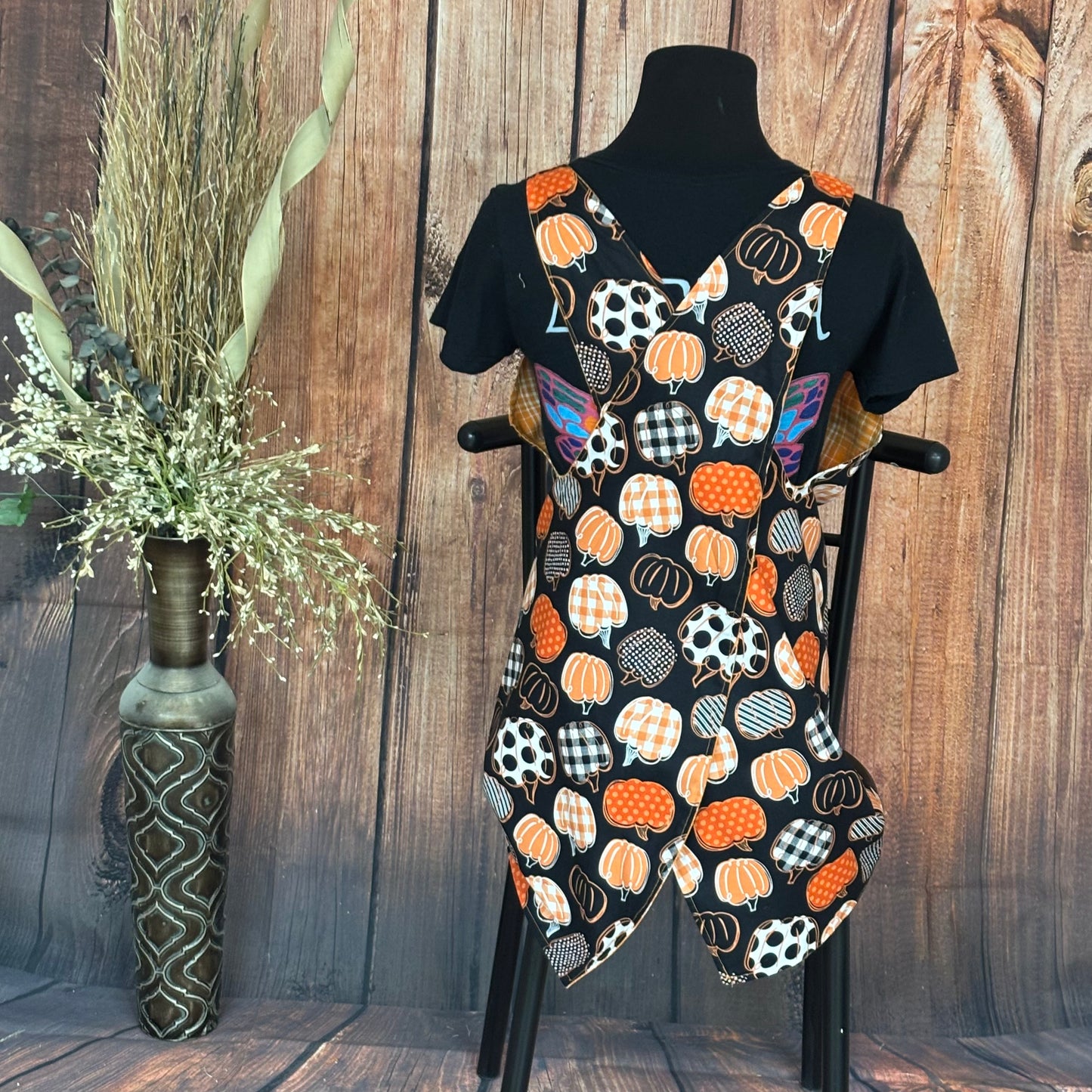 Halloween Harvest Cross Back Apron