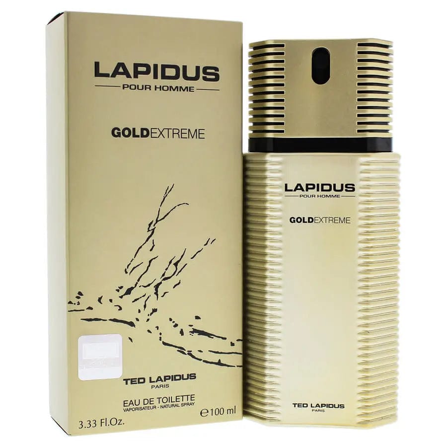 Gold Extreme By Ted Lapidus For Men 3.4oz EDT Spray