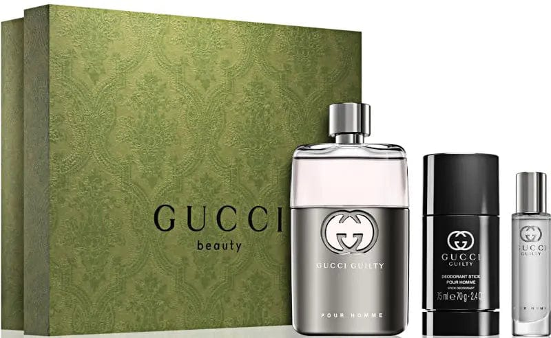 Guilty By Gucci For Mens (3pc Gift Set)