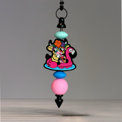 Tropi-cow Vibes Handle Bracelet - Tumbler Handle Charm