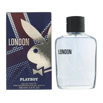 London By Play Boy For Men 3.4oz EDT Spray