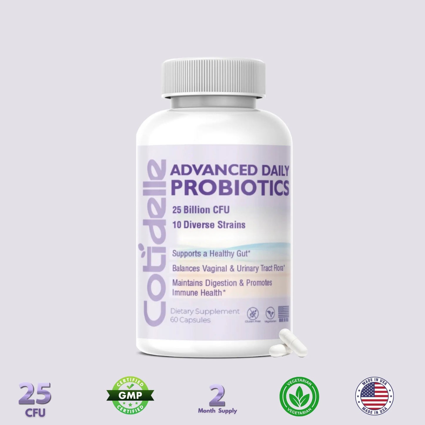 Advanced Women’s Probiotic for Gut Health, Vaginal Microbiome, UTI & Immunity Support