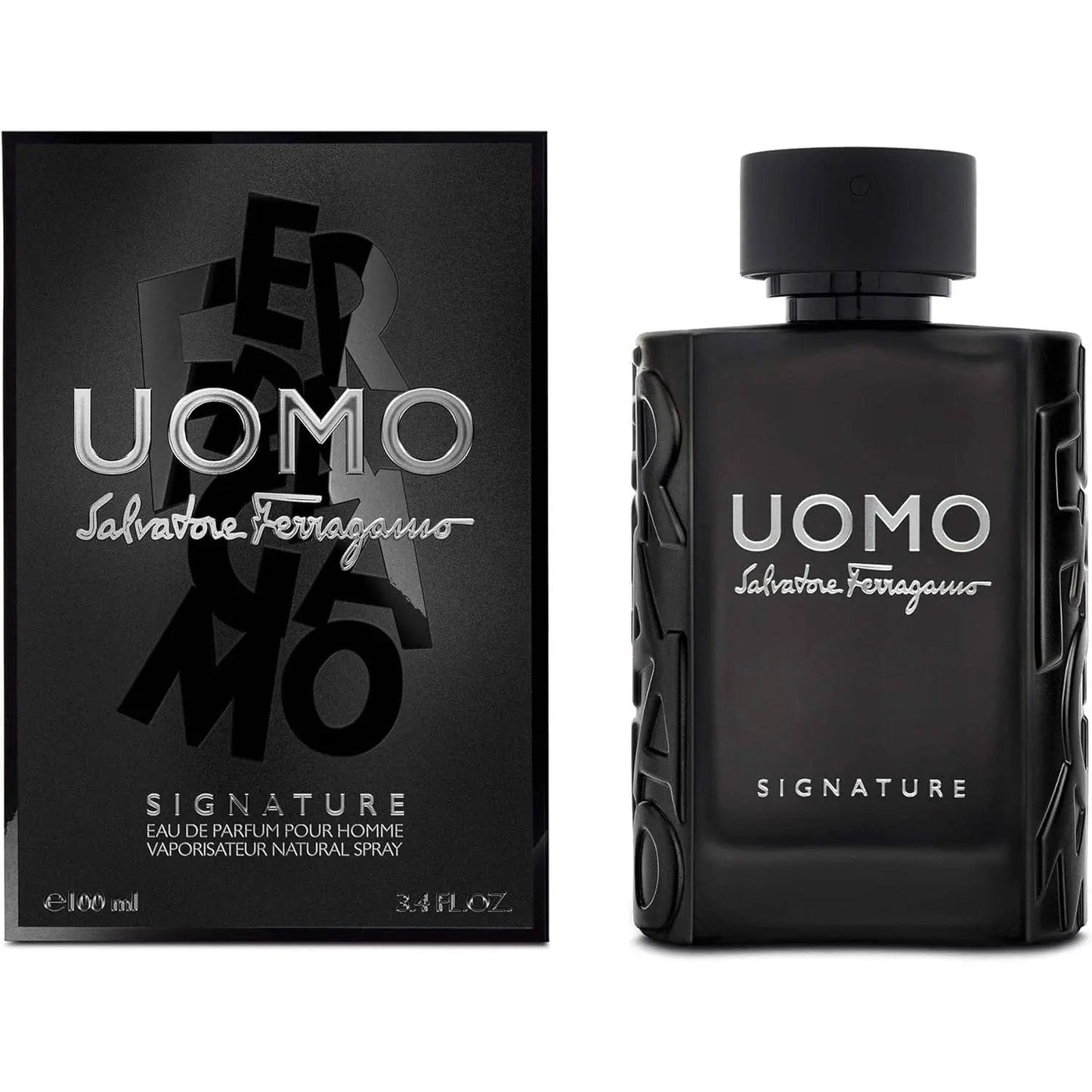 Uomo Signature By Salvatore Ferragamo For Men 3.4oz EDP Spray
