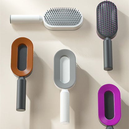 Self Cleaning Anti-Static Hairbrush