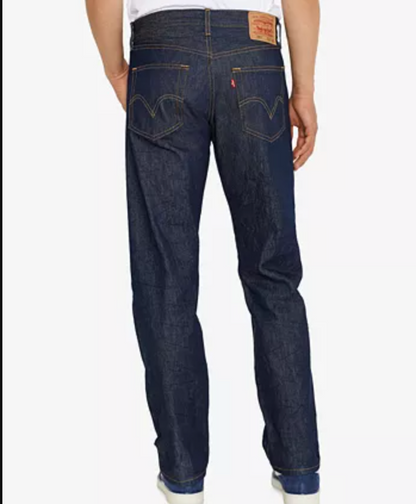 Mens Levi 501 Shrink To Fit Jeans