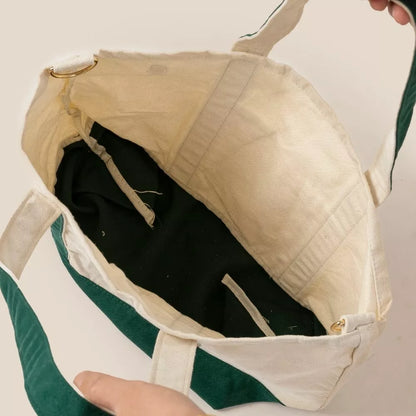Green Trim Tote Bag