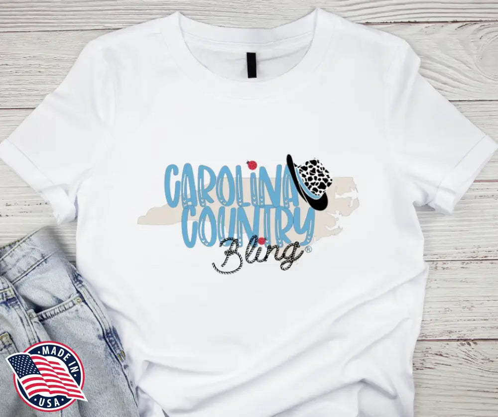 Carolina Country Bling - T-Shirt