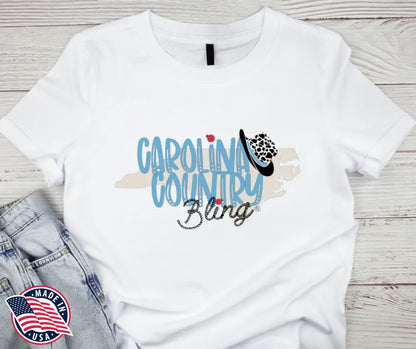 Carolina Country Bling - T-Shirt