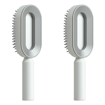 Self Cleaning Anti-Static Hairbrush