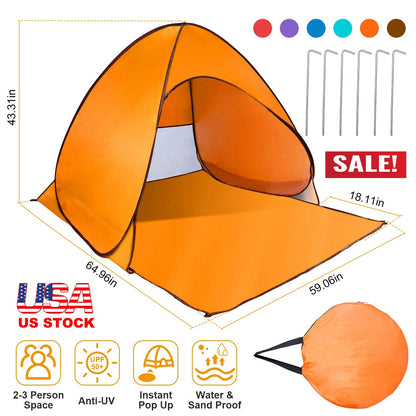 GBruno Pop Up Beach Tent