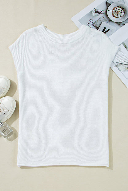 Jemma Sweater Tee with Side Slits