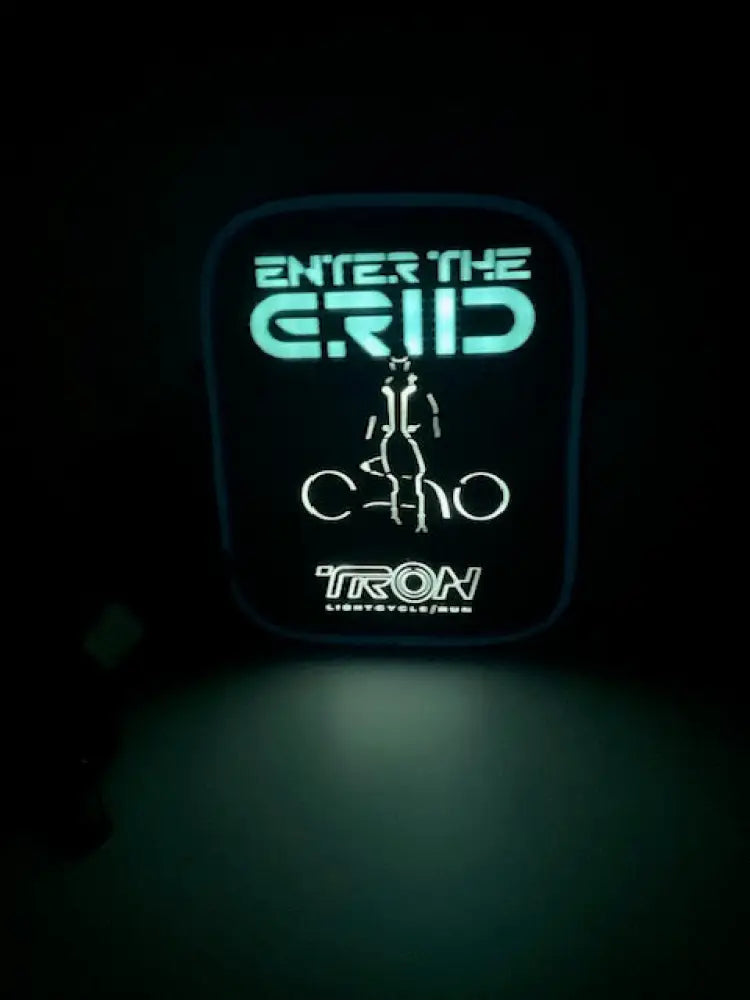 Enter the Grid - Blue