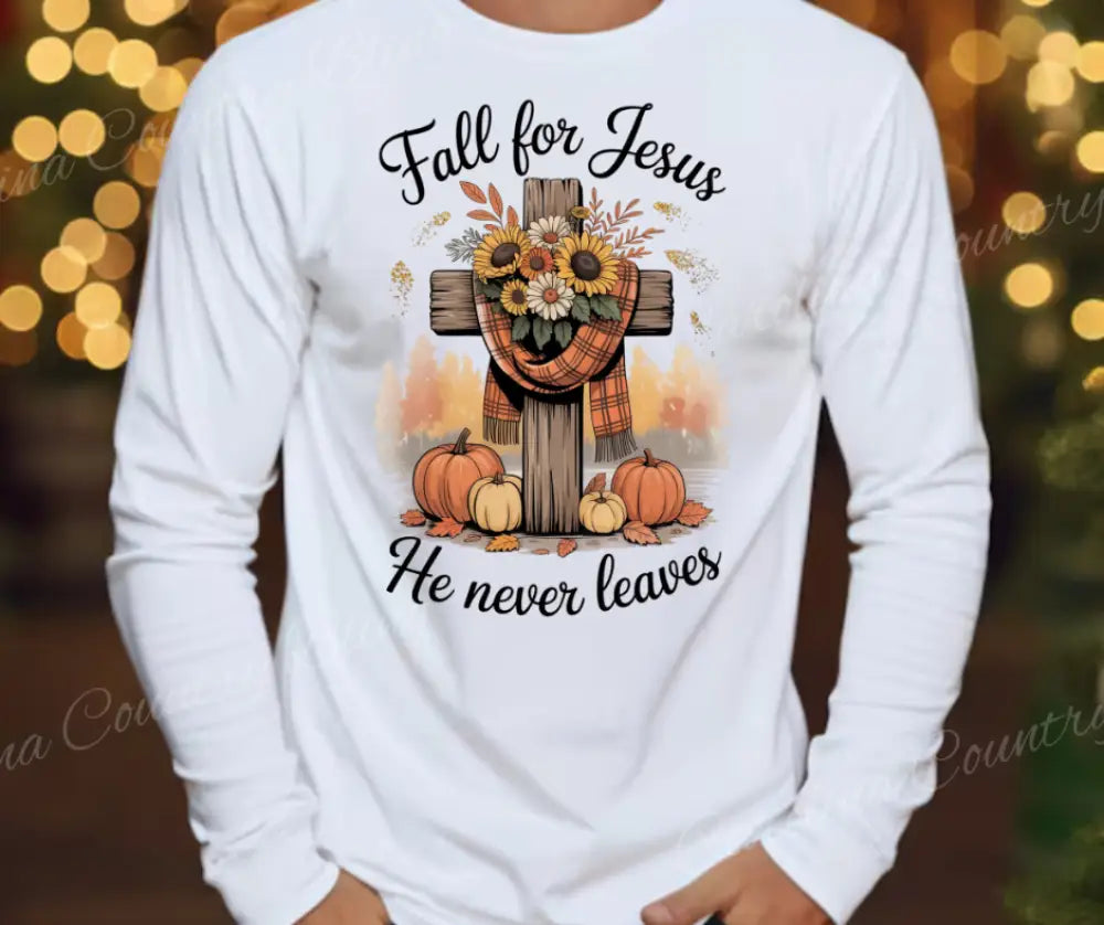 Fall For Jesus – White
