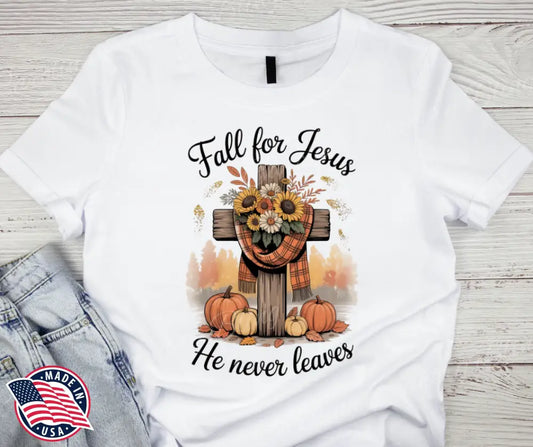 Fall For Jesus – White