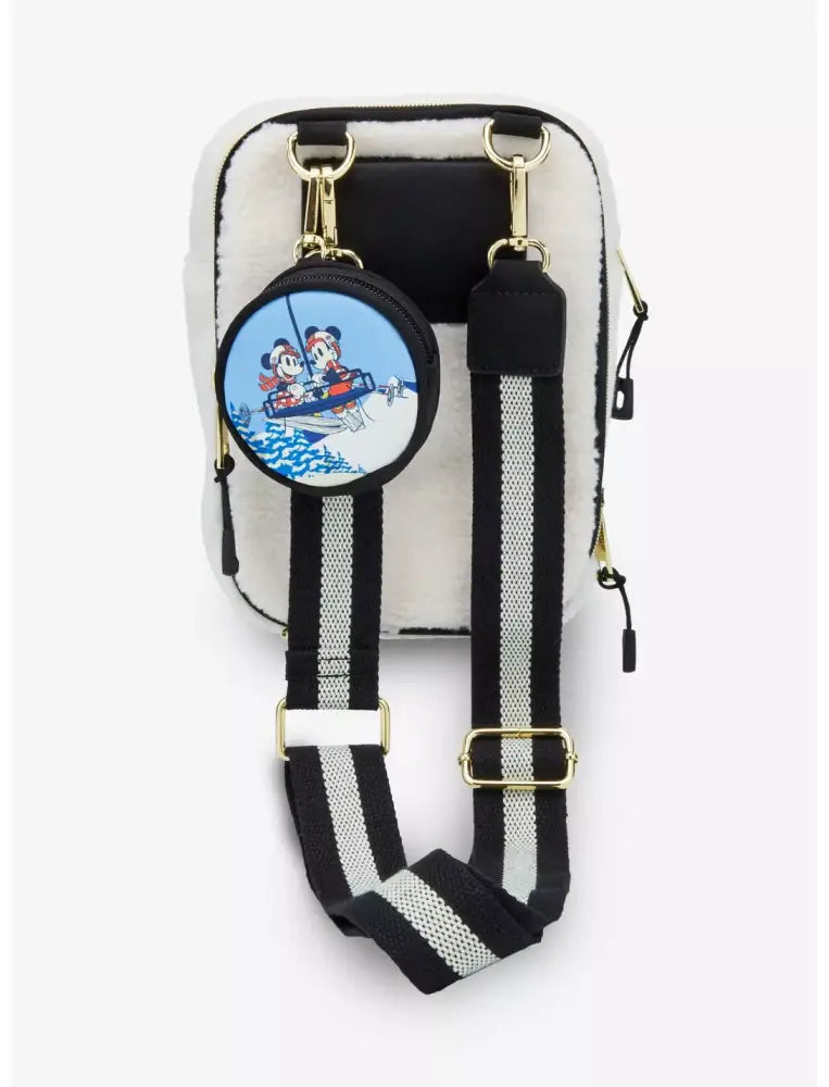 Fluffy Mickey - White